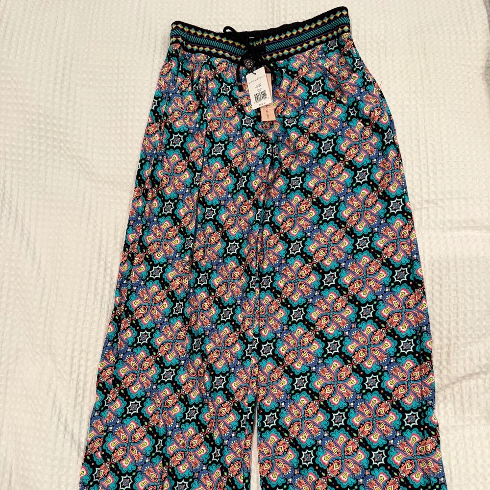 NWT -Nanette Leport Swim/Beach Paloma Pant - Size Medium